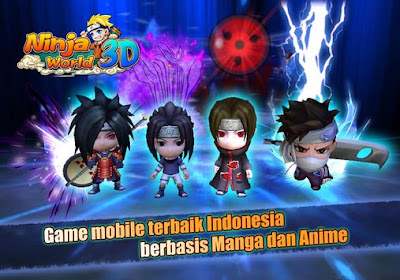 Naruto Ninja World 3D Pro v2.1.17 MOD APK Terbaru 2016