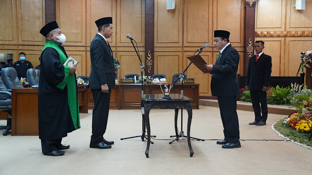 Dilantik, Thoriq Langsung Jadi Jubir di Sidang Paripurna DPRD