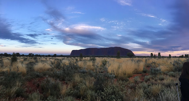 Uluru, sunrise at Uluru, Australia