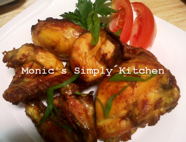 Ayam Goreng Kunyit - Monic's Simply Kitchen