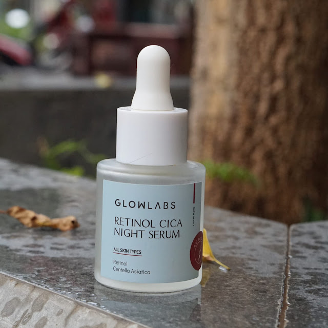 review glowlabs retinol cica night serum