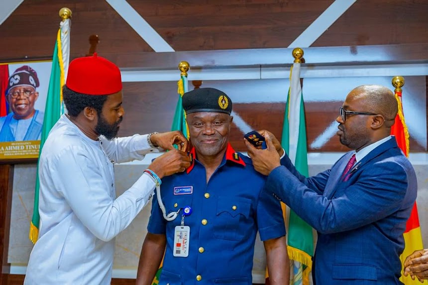 'Oga At The Top' NSCDC Officer, Shem Obafiaye, Becomes Deputy Commandant General