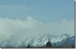 Our drive to Lake Tahoe