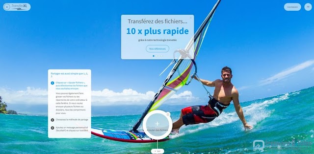 TransferXL : une alternative à WeTransfer