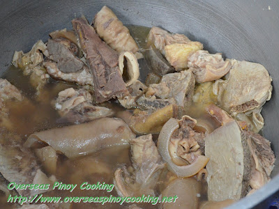 Boiled Beef Innards and Skin for Sinanglao