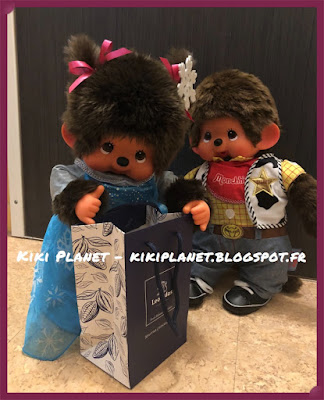 1er mai, chocolat, leonidas, muguet, monchhichi, kiki, toysaddict, vintage