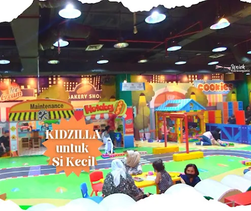 kidzilla tempat bermain anak di dp mall semarang