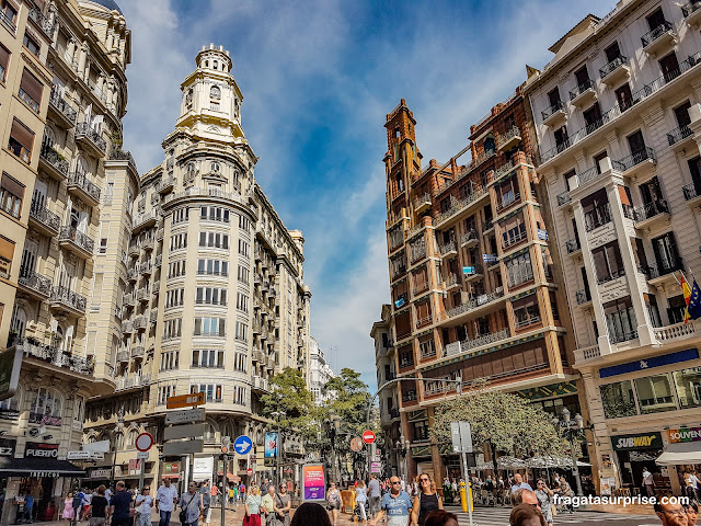 Plaça de l'Ajuntament, Centro Histórico de Valência, Espanha