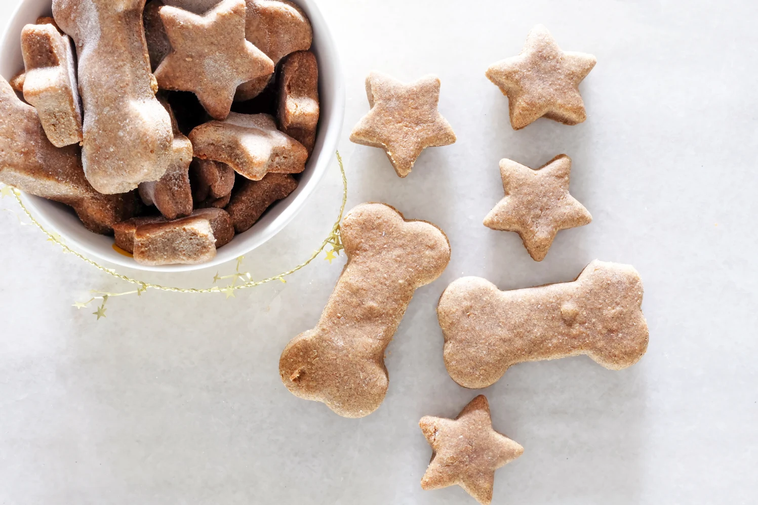 peanut butter cookie dog treats