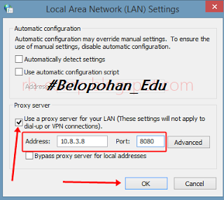 Use a proxy server for your LAN