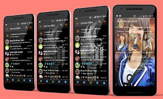 BBM MOD Droid Chat! Change Background Transparant v3.2.0.6
