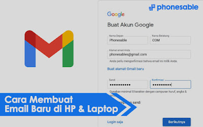 cara membuat email