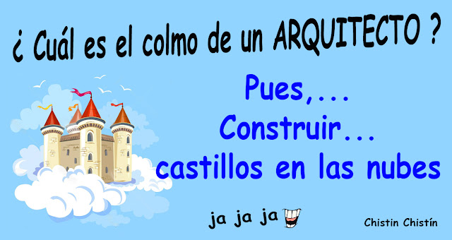 Colmo de un arquitecto