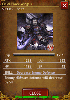 Dark Summoner Black Wings
