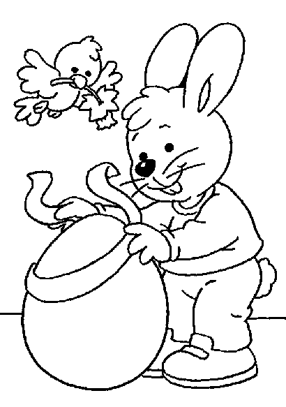 coloring pages for kids. Free Easter Coloring Pages for