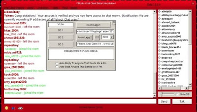 Y! Boots Chat Client Room Y Boots