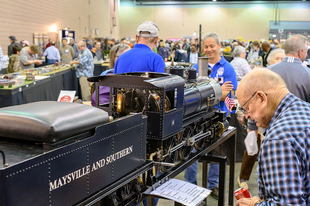 Live Steamers at the Atlanta Model Train Show