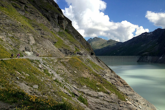 randonnée gand dixence suisse chemin des bouquetines