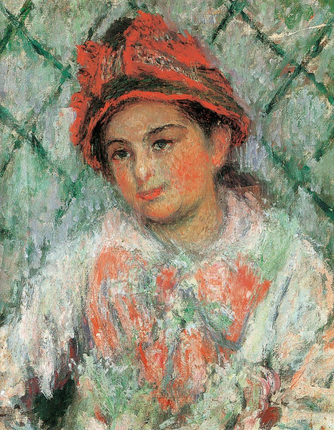 Claude Monet 1880 Young Blanche Hoschede oil on canvas 46 x 38 cm ...