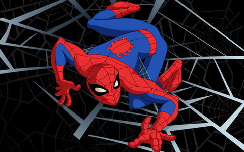 Spiderman cartoon wallpaper