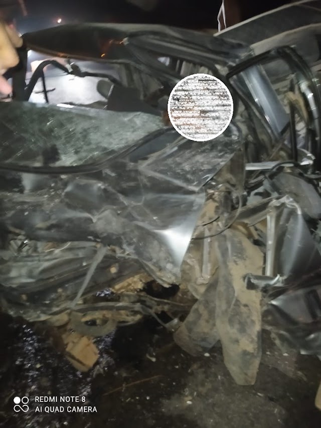 Jacobina:Motorista não resistiu no  Grave acidente entre veículos e morre  preso às ferragens próximo ao Distrito de Novo Paraíso