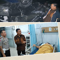 AKBP Robin Simatupang Cek Lakalantas di Perlintasan KA Perbaungan, 1 Tewas 1 Luka Berat