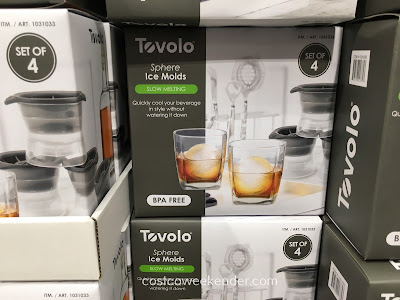 Keep your beverage cold with Tovolo Sphere Ice Molds