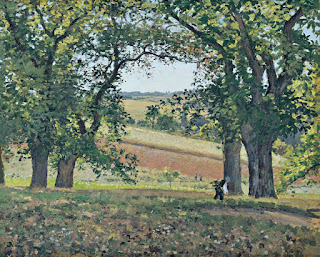 Chestnut Trees at Osny, 1873