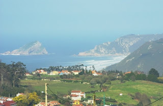 vista de la ría del Nalón desde Somao