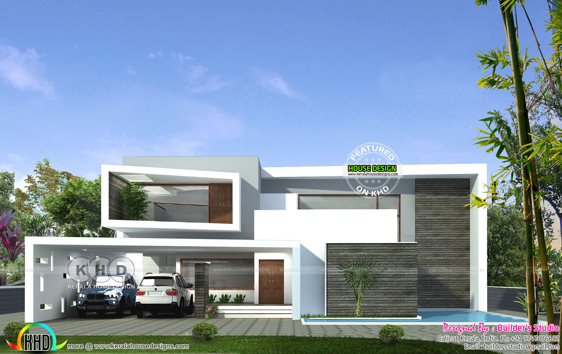 Ultra modern 4 bedroom 3000 sq ft home Kerala home 