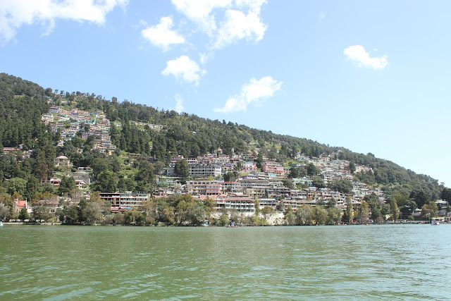 Nainital from Lake