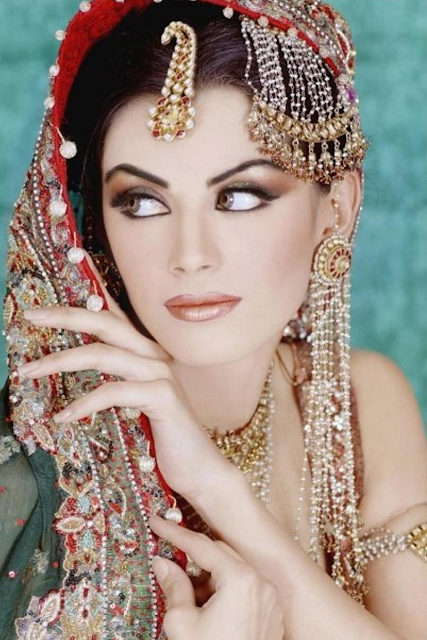 Latest Bridal Wedding Makeup Jewellery 2015-2016 Hd Wallpapers