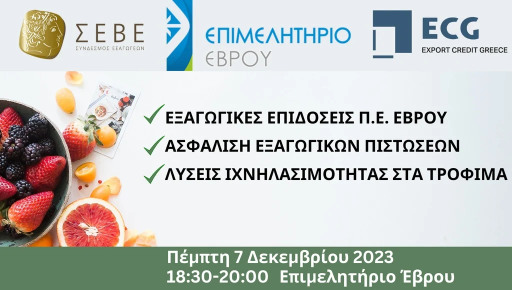 Αλεξανδρούπολη: Παρουσίαση επιχειρηματικών εργαλείων για την ανάπτυξη των εξαγωγών των επιχειρήσεων