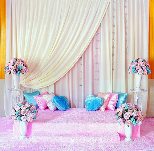 Gambar Pelamin Tunang DIY Pelamin Nikah Buatan Sendiri 