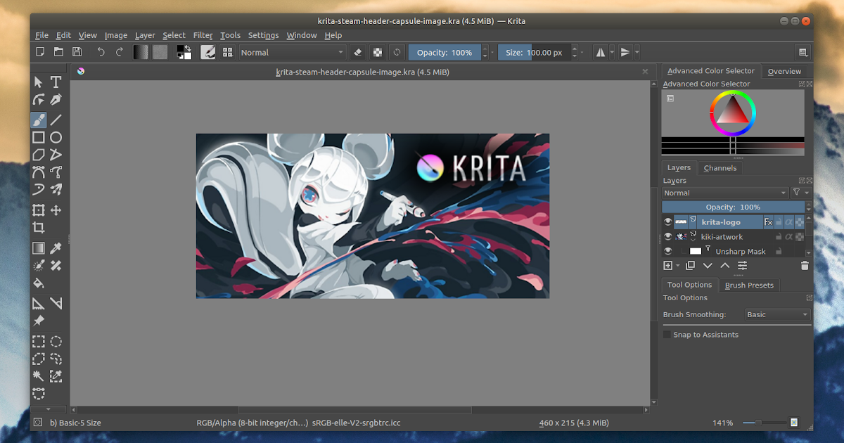 Free Painting Software  Krita 4 1 0 Released With New 