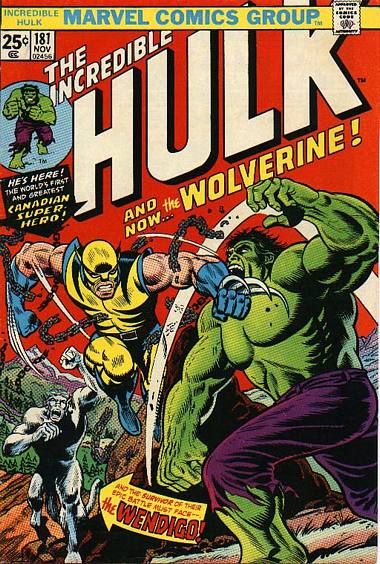 Incredible Hulk 181 comic 