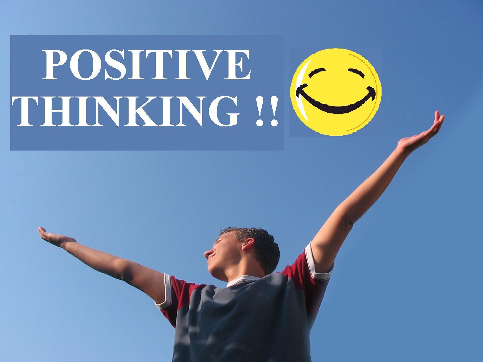 think positive 742522 Positive thinking Is The Best Solution For 
Skin