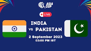 India vs Pakistan, Asia Cup 2023 Live Score