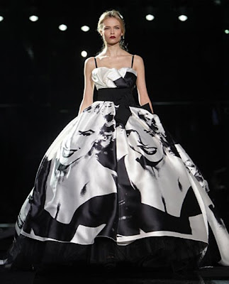Wedding dress ideas at Milan Fashion Week Fall 09