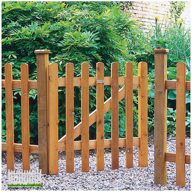 Garden Fence With Gate in Dubai