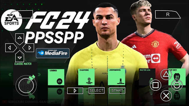 FC 24 PPSSPP - PES 2024 PSP Download Android