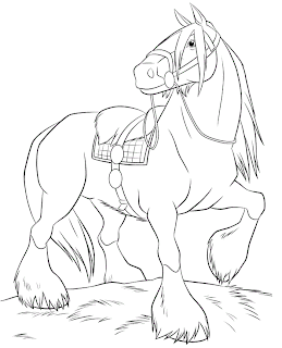 Horse Coloring Pages