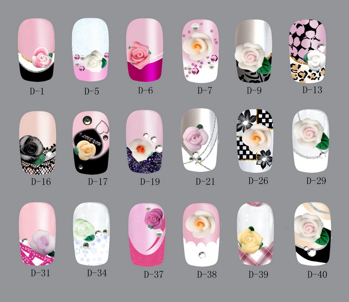  Picks for the Most Fashionable Nail Art: Acrylic Nail Art Tips Designs