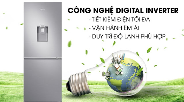 Tủ lạnh hai cửa Ngăn Đông Dưới 277L (RB27N4170S8/SV)