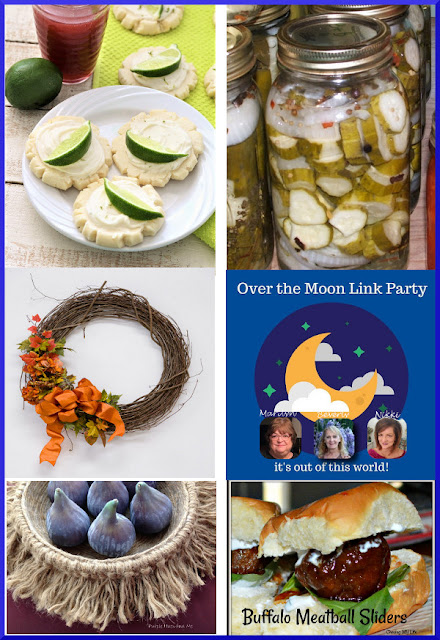 Over The Moon Linky Party. Share Now. DIY, crafts, recipes, stories. #OTM #overthemoon #eclecticredbarn