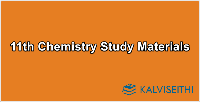 11th Chemistry Study Materials