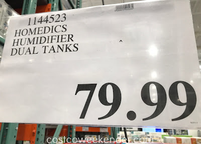 Deal for the HoMedics Total Comfort Ultrasonic Humidifier at Costco