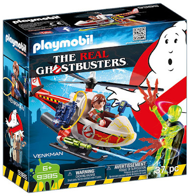 PLAYMOBIL Los Auténticos Cazafantasmas - 9385 Venkman con helicóptero | The Real Ghostbusters 2018 | COMPRAR JUGUETE - TOYS - JOGUINES caja