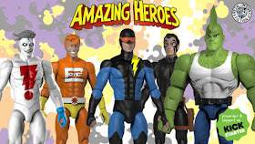 Fresh Monkey Fiction Amazing Heroes Reborn Action Figure Kickstarter 