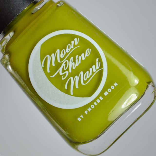 olive creme nail polish in a bottle